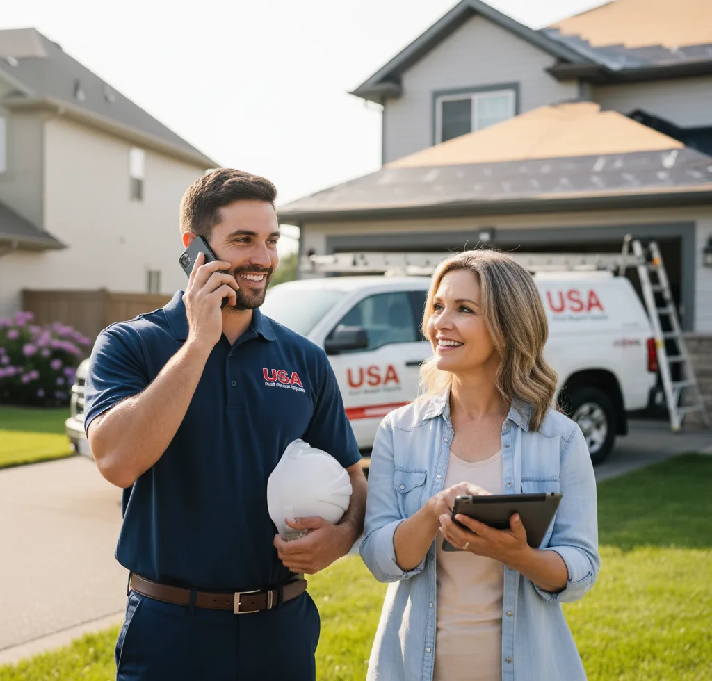 USA Roof Repair Experts customer support in Nolanville